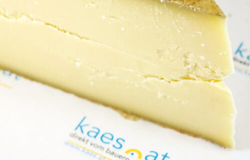 Ausgereifter Gruyere in Perfektion