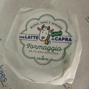 Ziegenfrischkäse in Asche